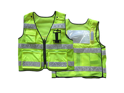 KMS-2A 紅黃閃光反光背心 KMS-2A 紅黃閃光反光背心